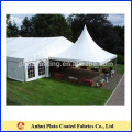 FR lacquered fabric gazebos canopies